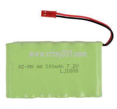 RCToy357.com - 7.2V 500mAh M type battery pack [optional interface: SM-2P forward, JST-2P reverse, EL-2P reverse, L6.2-2P positive]