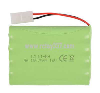 RCToy357.com - 12V 1800mAh H-type battery pack [optional interface: SM-2P forward, JST-2P reverse, EL-2P reverse, L6.2-2P forward, L6.2-3P conventional hollow]