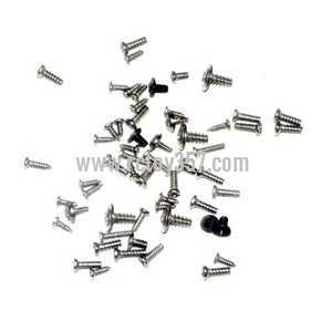 RCToy357.com - BO RONG BR6008/6108 toy Parts screws pack set
