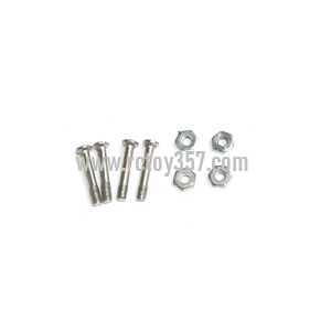 RCToy357.com - BO RONG BR6508 Helicopter toy Parts Fixed screws set of the Main blades