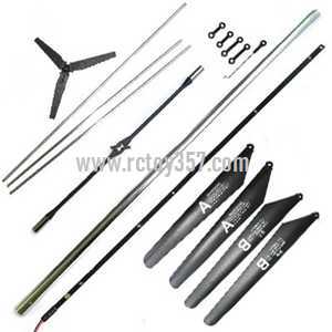 (image for) BO RONG BR6508 Helicopter toy Parts Big spare parts set (By EMS)