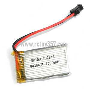 RCToy357.com - BO RONG BR6808 BR6808T Helicopter toy Parts Battery (3.7V 1000mAh SM plug) - Click Image to Close