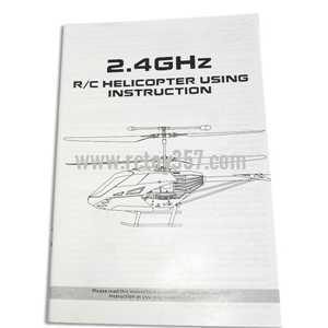 (image for) BO RONG BR6808T Helicopter toy Parts English manual book(BR6808T)