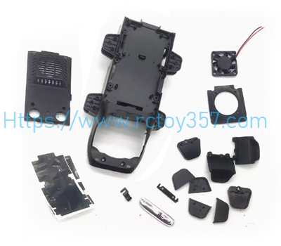 (image for) Lower cover shell with parts (new model with fan) CFLY Faith 2 RC Drone Spare Parts