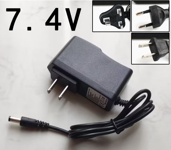 Charger for Bait Boats and Trawl Boats (Suitable for 7.4V DC5.5mm Plug Battery) (image for) Charger for Bait Boats and Trawl Boats (Suitable for 7.4V DC5.5mm Plug Battery)