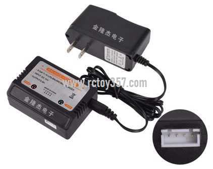 RCToy357.com - 11.1V 800mA US XH-4P lithium battery Balance charger + Charger - Click Image to Close