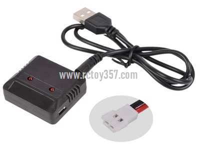RCToy357.com - 3.7V 1 drag 2 MX2.0-2P lithium battery USB charger - Click Image to Close