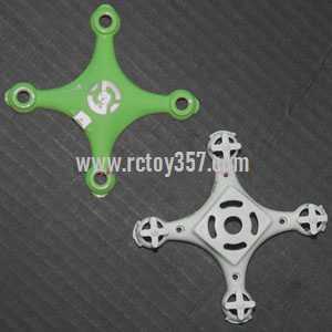 RCToy357.com - Cheerson CX-10 Mini 2.4G toy Parts Upper Head cover+ Lower board(green)