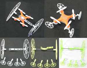 RCToy357.com - Cheerson CX-10 Mini 2.4G toy Parts Protection frame (Upgraded deformation protective frame)