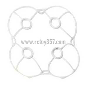 RCToy357.com - Cheerson CX-10D Smart Q Mini RC Quadcopter toy Parts protection frame[white]
