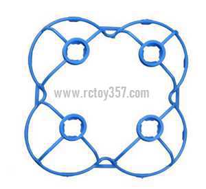 RCToy357.com - Cheerson CX-10 Mini 2.4G toy Parts protection frame(Blue) - Click Image to Close