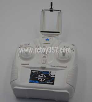 RCToy357.com - Cheerson CX-37-TX Mini RC Quadcopter toy Parts Remote Control/Transmitte + Mobile phone holder