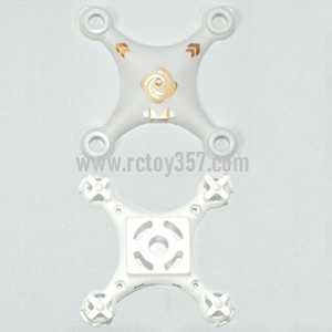 RCToy357.com - Cheerson CX-10A Headless Mode 2.4G RC Quadcopter toy Parts Upper Head cover+ Lower board