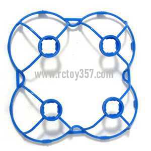 RCToy357.com - Cheerson CX-10A Headless Mode 2.4G RC Quadcopter toy Parts protection frame(Blue)