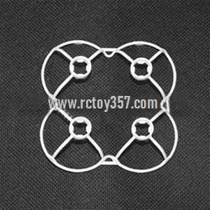 RCToy357.com - Cheerson CX-10A Headless Mode 2.4G RC Quadcopter toy Parts protection frame[white]