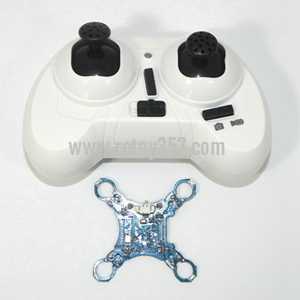 RCToy357.com - Cheerson CX-10C Nano Flying Camera 2.4G RC Quadcopter toy Parts Remote Control/Transmitter+receiver board[black]