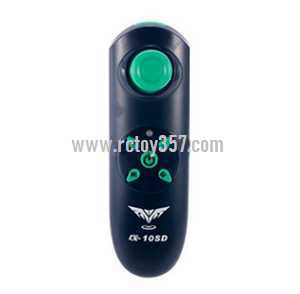 RCToy357.com - Cheerson CX-10SD RC Quadcopter toy Parts Remote Control/Transmitter[Black-Green] - Click Image to Close