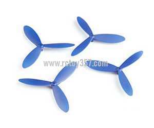 (image for) Cheerson CX-117 RC Quadcopter toy Parts Main blades set[Blue]