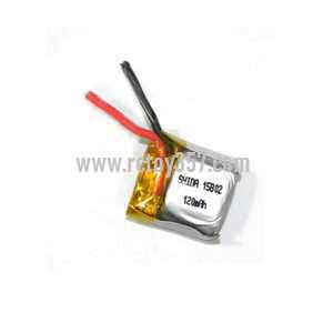RCToy357.com - Cheerson CX-12 Mini Fighter 2.4G RC Quadcopter toy Parts Battery(3.7V 120mAh)
