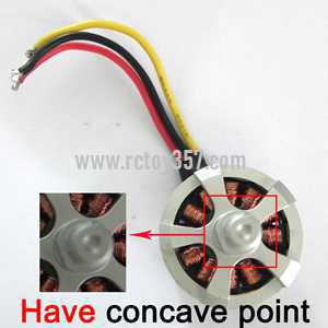 RCToy357.com - Cheerson CX-20 quadcopter toy Parts Brushless motor[Have concave point]