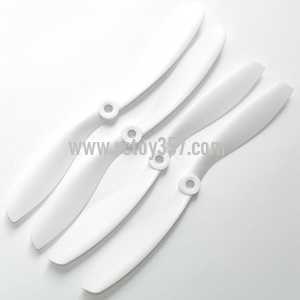 RCToy357.com - Cheerson CX-20 quadcopter toy Parts main blades propeller pro【White】