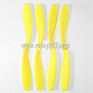 RCToy357.com - Cheerson CX-20 quadcopter toy Parts main blades propeller pro【Yellow】