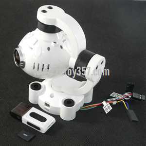 RCToy357.com - Cheerson CX-22 Follow Me 4CH 6-Axis Dual GPS Quadcopter toy Parts camera set 【White】[New version]