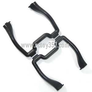 (image for) Cheerson CX-22 Follow Me 4CH 6-Axis Dual GPS Quadcopter toy Parts undercarriage（Black）