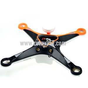 (image for) Cheerson CX-22 Follow Me 4CH 6-Axis Dual GPS Quadcopter toy Parts body shell cover set(Black)