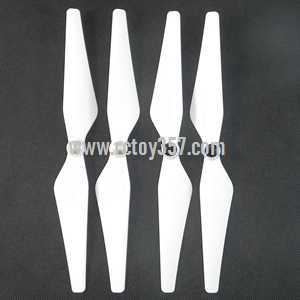 (image for) Cheerson CX-22 Follow Me 4CH 6-Axis Dual GPS Quadcopter toy Parts main blades set【White】