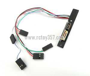 RCToy357.com - Cheerson CX-22 Follow Me 4CH 6-Axis Dual GPS Quadcopter toy Parts wire plug line set [New]