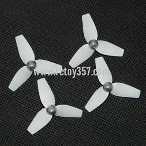 RCToy357.com - Cheerson CX-31 2.4G 6-Axis 3D Eversion With Headless Mode RC Quadcopter toy Parts Main blades set[Silver]
