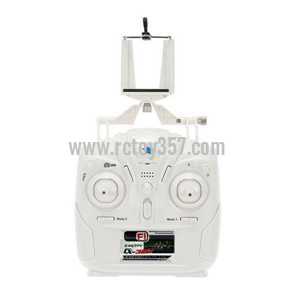 RCToy357.com - Cheerson CX-32W RC Quadcopter toy Parts Remote Control/Transmitte + Mobile phone holder CX-32W[White] - Click Image to Close