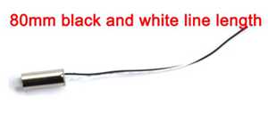 (image for) Cheerson CX-36 CX36A CX36B CX36C RC Quadcopter toy Parts Anti-clockwise motor 80mm black and white line length