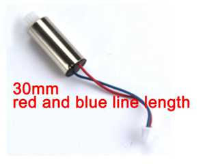 Cheerson CX-36 CX36A CX36B CX36C RC Quadcopter toy Parts Clockwise motor 30mm red and blue line length
