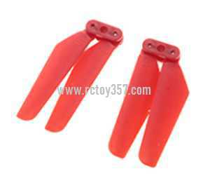 RCToy357.com - Cheerson CX-40 RC Quadcopter toy Parts Blades[Red] - Click Image to Close