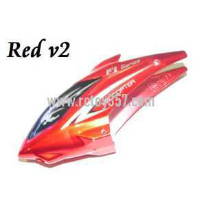 RCToy357.com - DFD F101/F101A/F101B toy Parts Head cover\Canopy(new red)