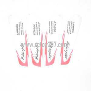 RCToy357.com - DFD F101/F101A/F101B toy Parts Main blades(red) - Click Image to Close