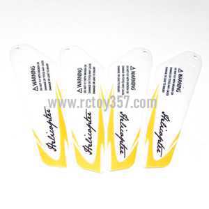 RCToy357.com - DFD F101/F101A/F101B toy Parts Main blades(yellow) 