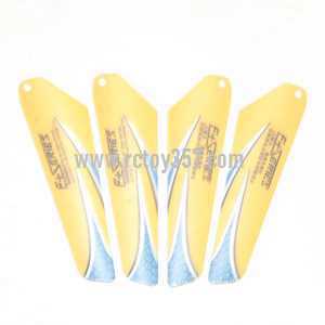 RCToy357.com - DFD F102 toy Parts Main blades(yellow) 