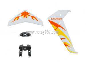 RCToy357.com - DFD F106 toy Parts Tail decorative set(white and yellow)