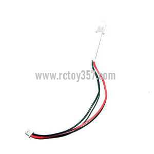 RCToy357.com - DFD F161 toy Parts LED lamp in the head cover
