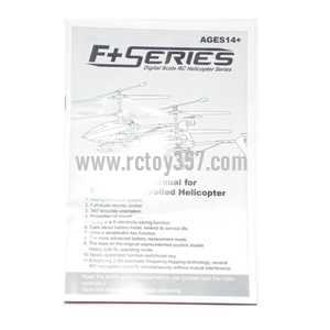 RCToy357.com - DFD F162 toy Parts English manual book