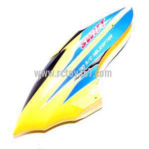 RCToy357.com - DFD F162 toy Parts Head cover\Canopy(yellow)