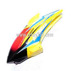 RCToy357.com - DFD F162 toy Parts Head cover\Canopy(yellow and black)