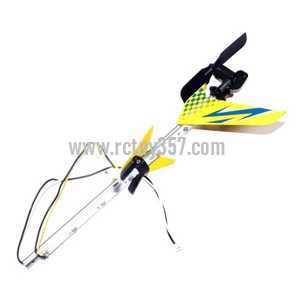 RCToy357.com - DFD F162 toy Parts Whole Tail Unit Module(yellow) - Click Image to Close