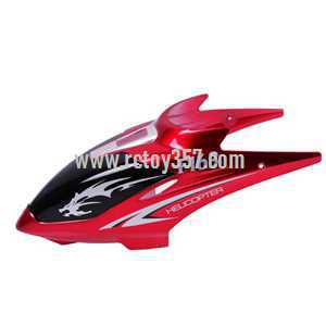 RCToy357.com - DFD F163 toy Parts Head cover\Canopy(red)