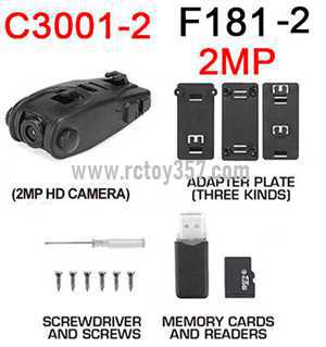 RCToy357.com - DFD F181 F181W F181D RC Quadcopter toy Parts Camera set (2MP)