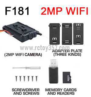 (image for) DFD F181 F181W F181D RC Quadcopter toy Parts Camera set (FPV 2MP WIFI)