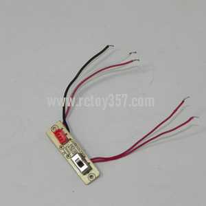 RCToy357.com - DFD F182 F182C RC Quadcopter toy Parts ON/OFF switch wire+Camera interface - Click Image to Close